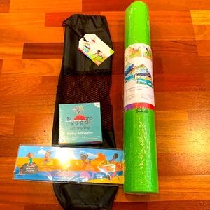 Kids yoga mat set